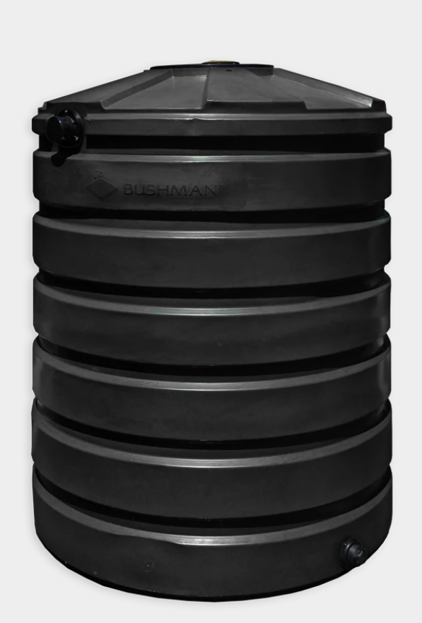 Rain Tank | Poly | New | Round Tall | 420G | Black