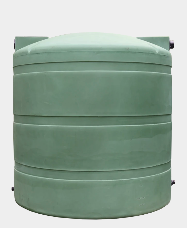 Rain Tank | Poly | New | Round Tall | 865G | Green