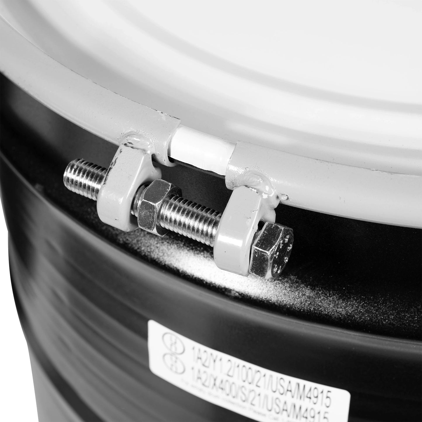 Drum | Metal | Open Top | New | 55G | Black | UN Rated