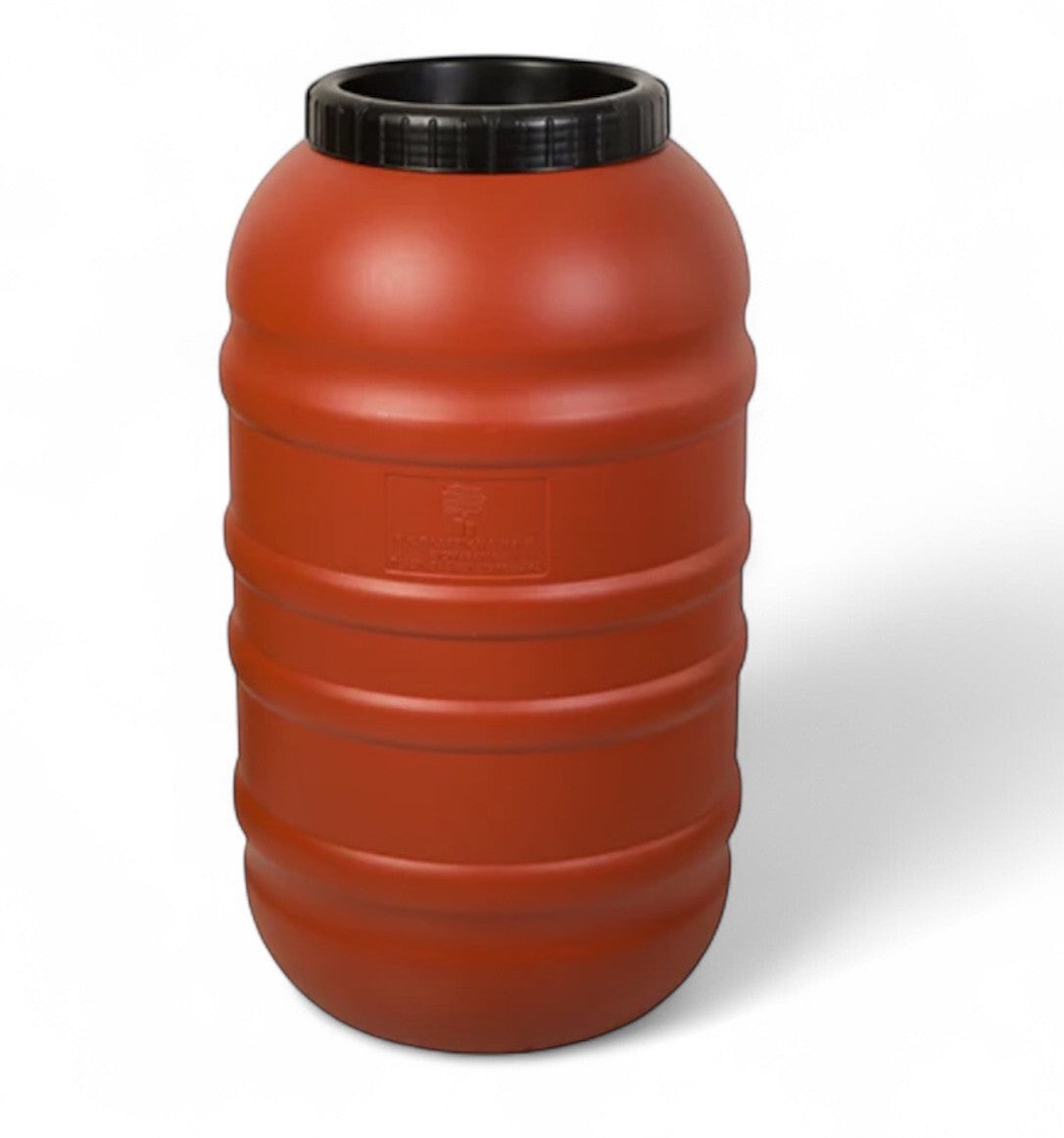 Drum | Poly | Open Top (Screw) | Used | 58G | Terra Cotta | Non UN Rated