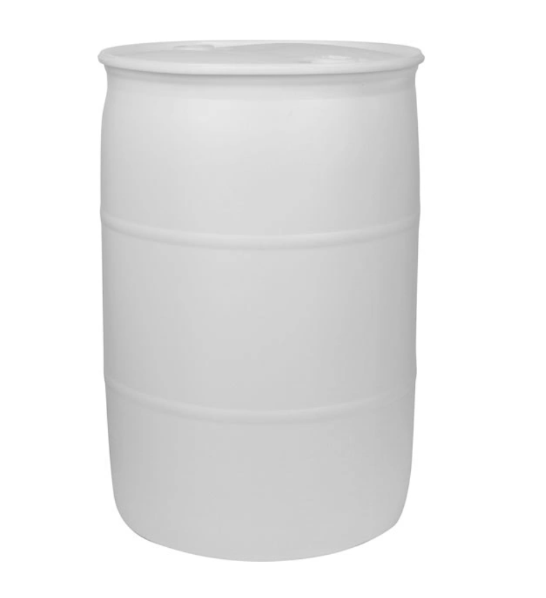 Drum | Poly | Closed Top | New | 55G | Natural | UN Rated