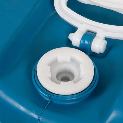 Drum | Poly | Closed Top | New | 15G | Blue | UN Rated