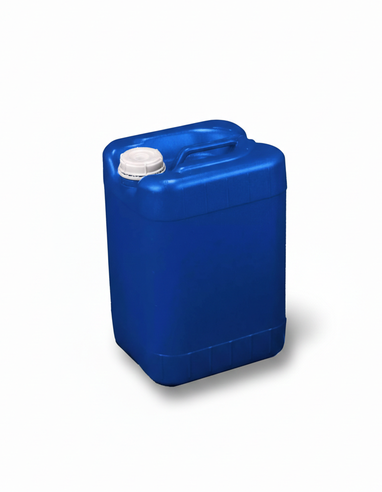 Jug | Poly | Closed Top (w/ Cap) | New | 5G | Blue | UN Rated