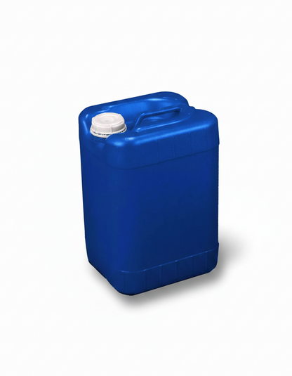 Jug | Poly | Closed Top (w/ Cap) | New | 5G | Blue | UN Rated