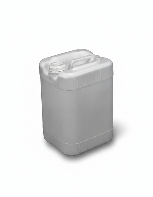 Jug | Poly | Closed Top (w/ Cap) | New | 5G | White | UN Rated