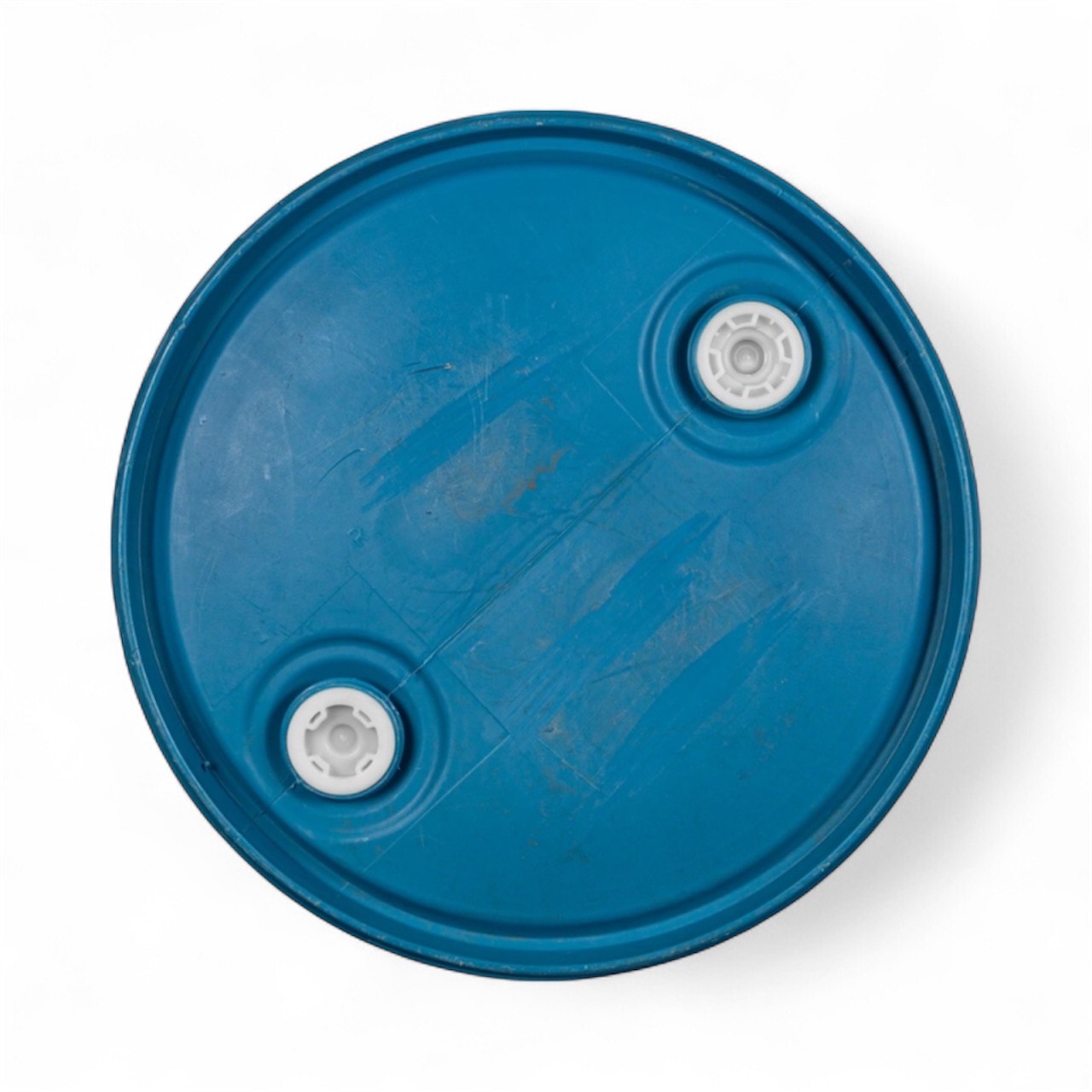 Drum | Poly | Closed Top | Used | 55G | Blue | Non UN Rated