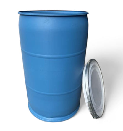 Drum | Poly | Open Top | New | 55G | Blue | UN Rated